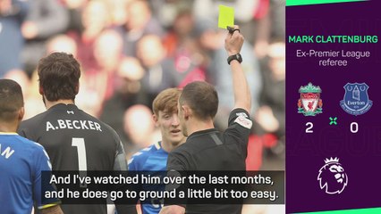 Ex-ref Clattenburg dismisses Everton penalty claims