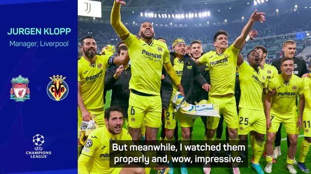 'Wow, impressive.' - Klopp on Emery and Villarreal