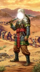 The Prophet's (pbuh) mosque, Dome of the Rock, Rukn-l-Yemani of the Ka'ba & the Replica of Zulfiqar.