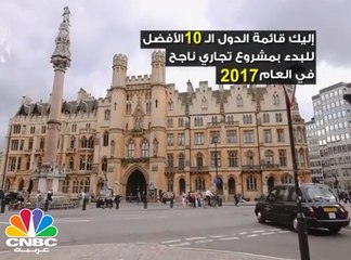 أفضل الدول للبدء بمشروع ناجح في العام 2017