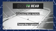 Columbus Blue Jackets At Tampa Bay Lightning: First Period Total Goals Over/Under, April 26, 2022