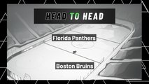 Florida Panthers At Boston Bruins: Puck Line, April 26, 2022