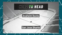 Anaheim Ducks At San Jose Sharks: Total Goals Over/Under, April 26, 2022