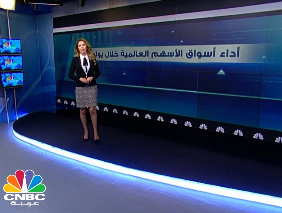 أداء أسواق الأسهم العالمية خلال يوليو