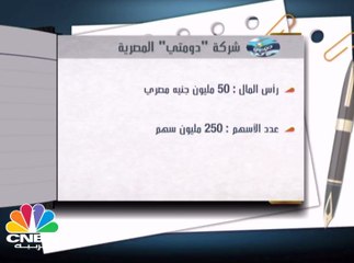 شركة "دومتي" المصرية أرقام وتوقعات