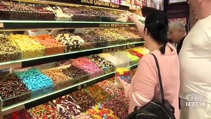 Çarşı pazarda bayram yoğunluğu