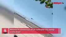 Meksika’da askeri helikopter düştü