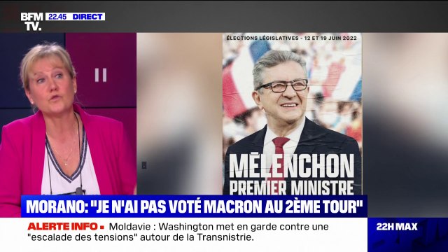 Nadine Morano: Jean-Luc Mélenchon et Marine Le Pen sont un danger pour le pays