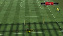 FIFA 13 training games - dribbling - training challenge