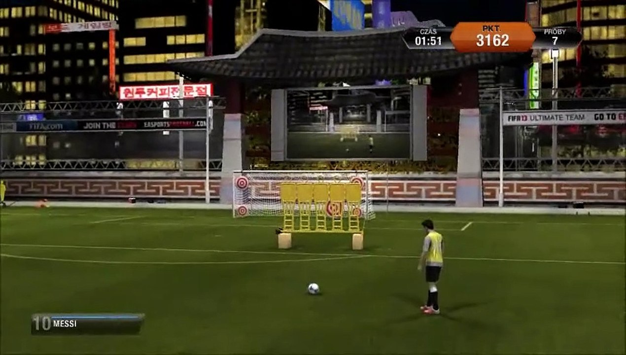 FIFA 13 training games - free throws - silver level