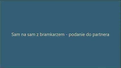 FIFA 13 Exit action - one-on-one with goalkeeper: pass to partner
