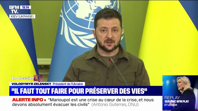 Ukraine: António Guterres souhaite des mesures immédiates qui permettront de sauver des vies