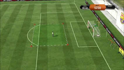 FIFA 13 training games - shots - gold level