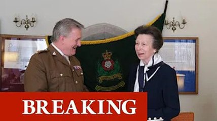 Like father, like daughter! Princess Anne follows in Philip's footsteps with touching role