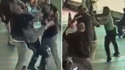 İstanbul'da hastane önünde park kavgası! Güvenlik görevlileri ve hasta yakınları birbirine girdi
