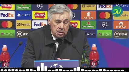 RUEDA DE PRENSA ANCELOTTI Tras la Derrota: Manchester City 4-3 Real Madrid CF