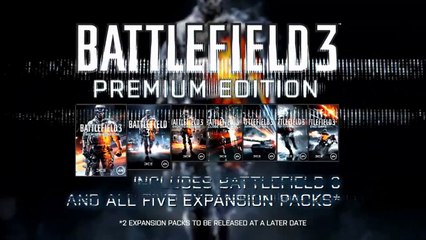Battlefield 3 Premium Edition Launch Trailer