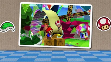 Paper Mario Sticker Star launch trailer