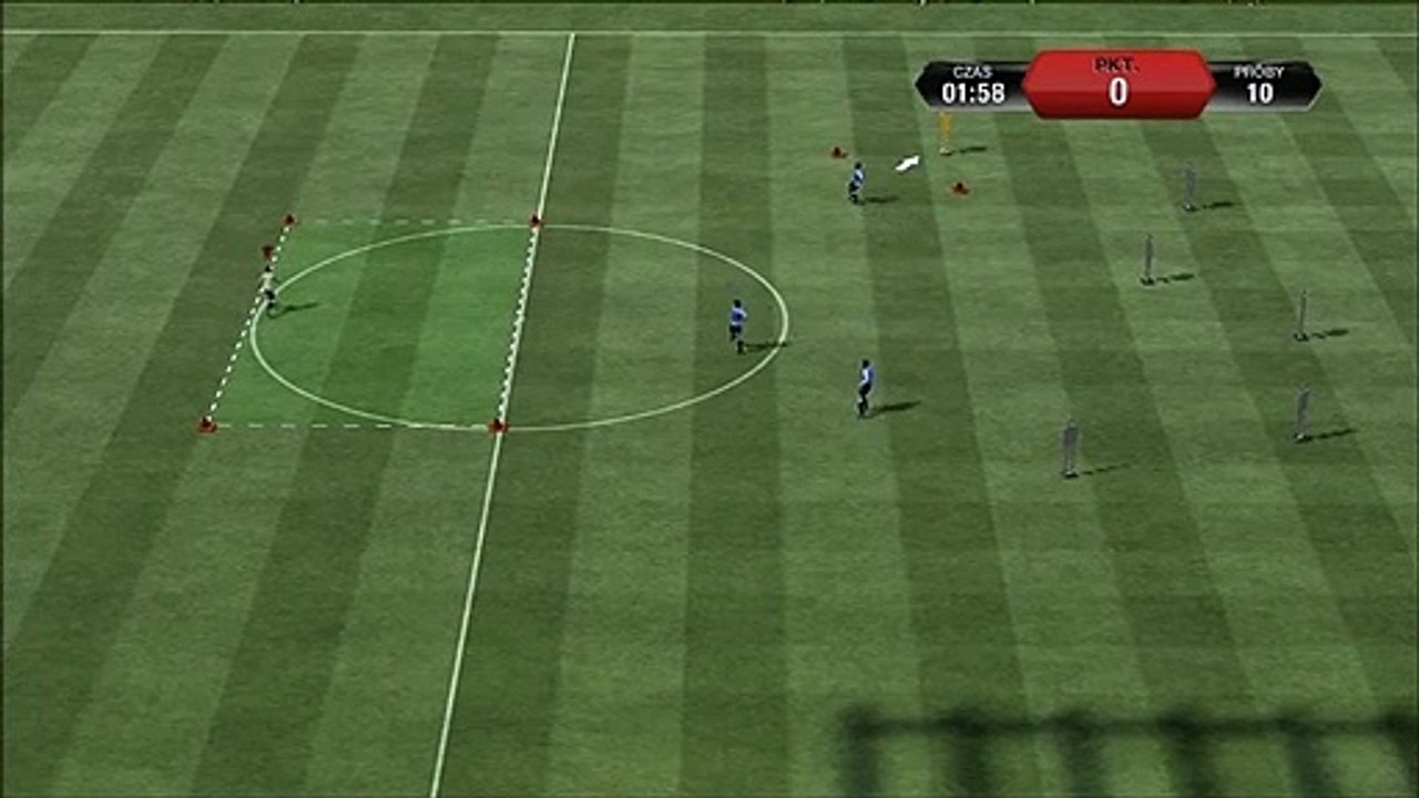 FIFA 13 practice games - ground pass - gold level