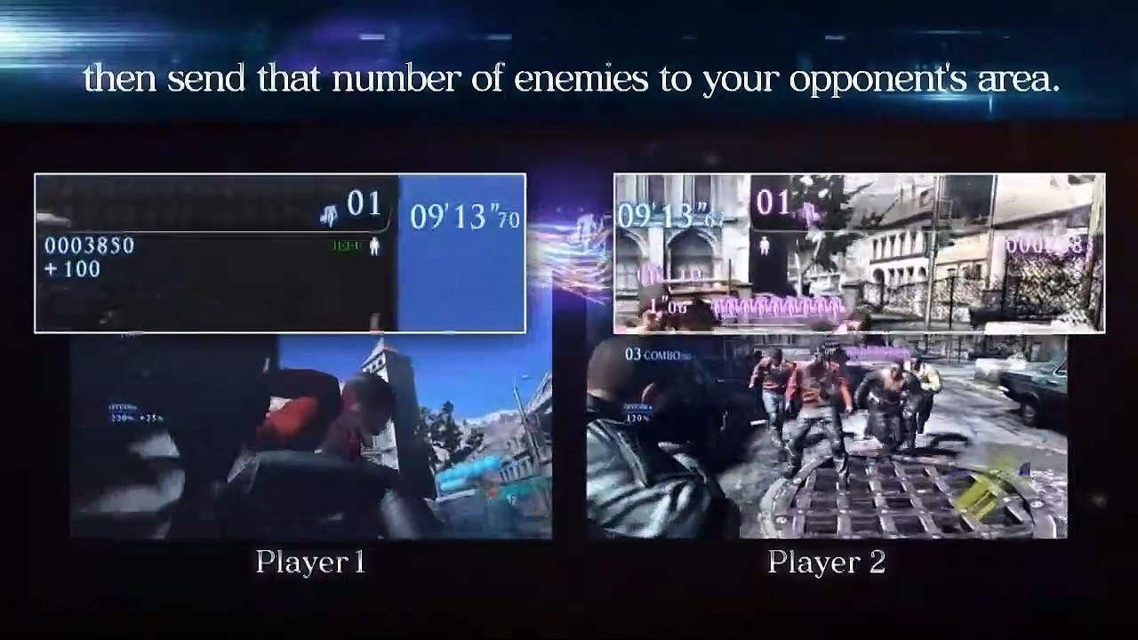 Resident Evil 6 multiplayer DLC Onslaught mode trailer