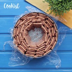 Biscuits log a no-bake recipe with an amazing result!