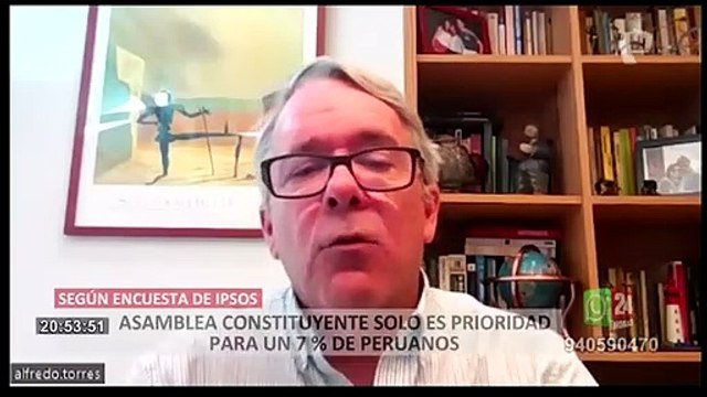 Ipsos: Asamblea Constituyente solo es prioridad para un 7% de peruanos