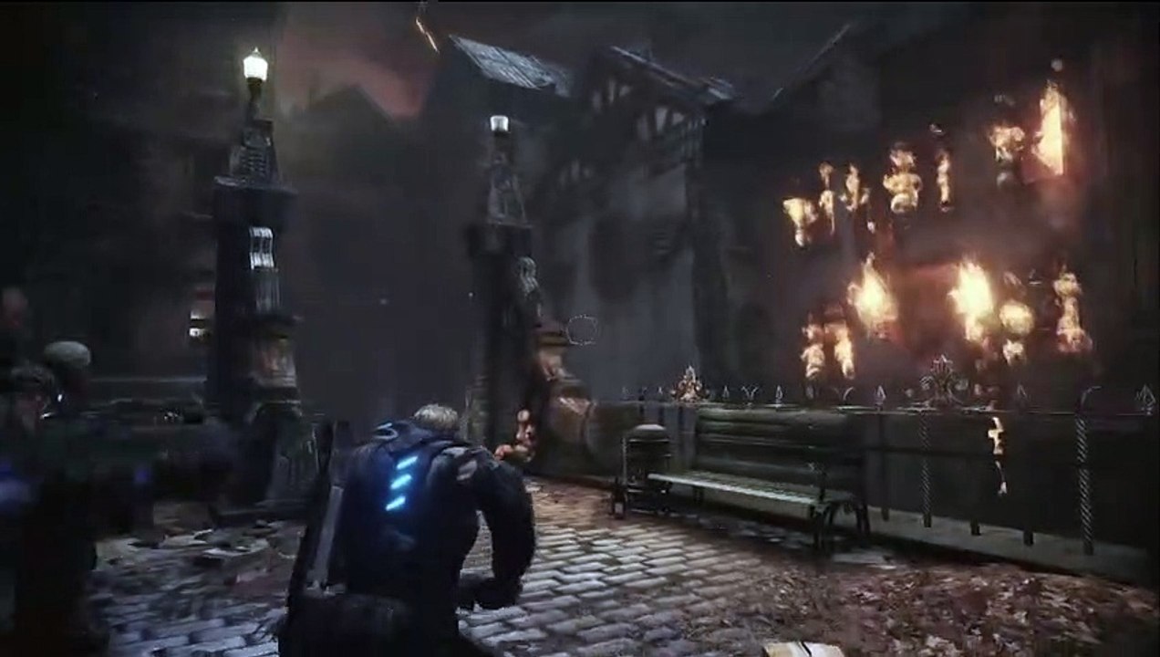 Gears of War: Judgment single player trailer #2 - museum