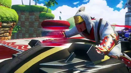 Sonic & All-Stars Racing Transformed Wreck-It Ralph trailer