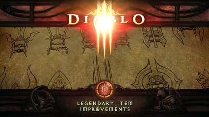 Diablo III Legendary Improvements