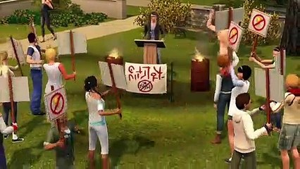 The Sims 3 University life trailer