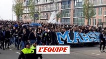 Les supporters de l'OM mettent l'ambiance à Rotterdam - Foot - C4 - OM