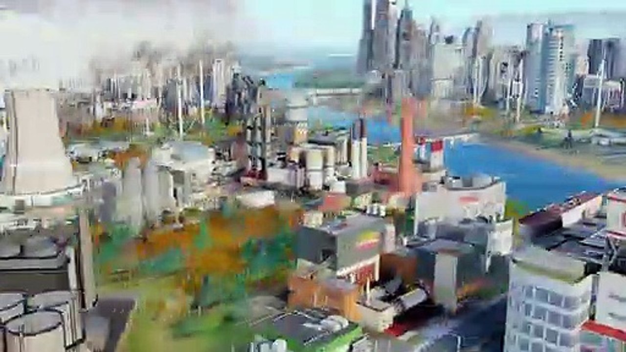 SimCity game intro
