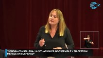 La diputada ibicenca del PP Tania Marí denuncia en el Parlament la falta de médicos en Baleares