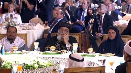 السيسي: أنا موجود من أجل تنفيذ إرادتكم وطول ما الإرادة دي موجودة انا هكون موجود
