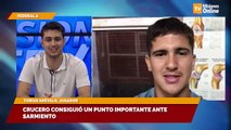 Crucero consiguió un punto importante ante Sarmiento