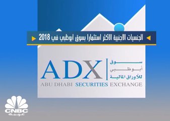 الجنسيات الأجنبية الأكثر استثمارا في سوق أبوظبي بالنصف الأول من 2018