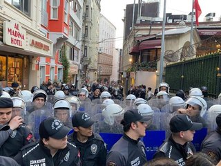 Taksim'deki Gezi Davası protestolarına tutuklama!