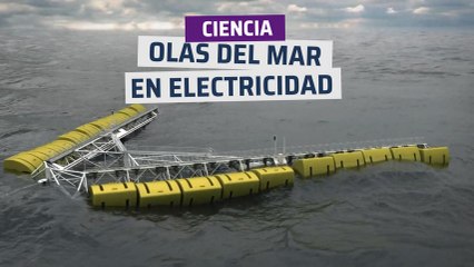 [CH] Así se convierte las olas del mar en electricidad