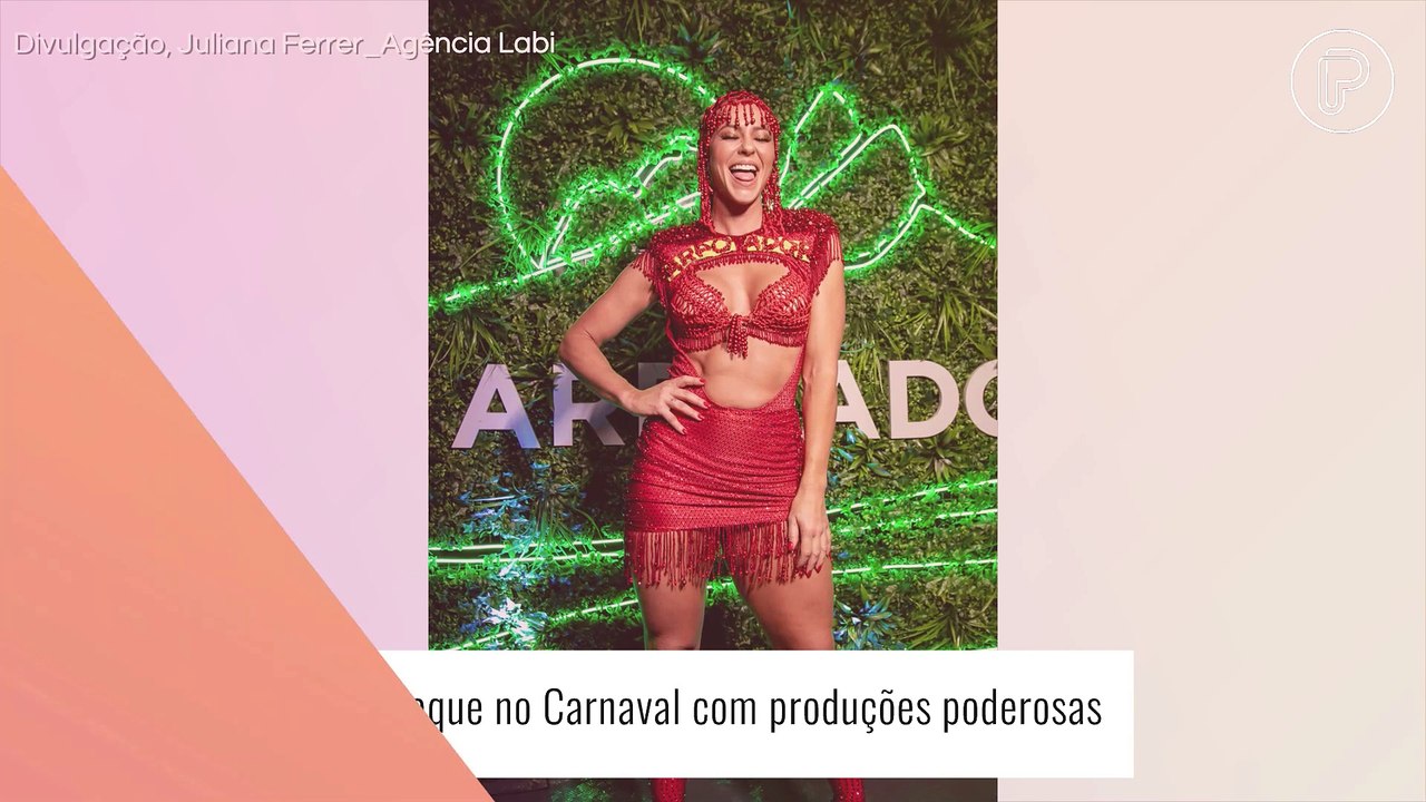 Paolla Oliveira sexy, poderosa e apaixonada! Rainha de Bateria da Grande Rio volta aos desfiles das Campeãs