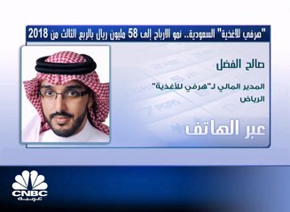 المدير المالي لـ"هرفي" السعودية لـ CNBC عربية: تم سداد نحو 60 مليون ريال من القروض خلال 9 أشهر من العام 2018