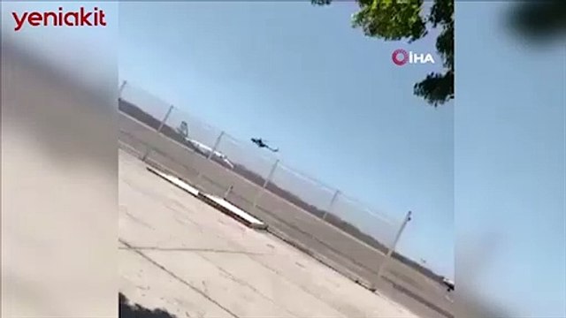 Meksika’da askeri helikopter düştü! O anlar anbean kaydedildi