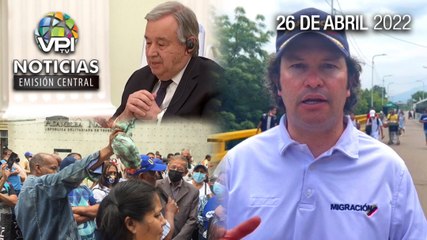 Noticias VPItv Emisión Central - Martes 26 de Abril