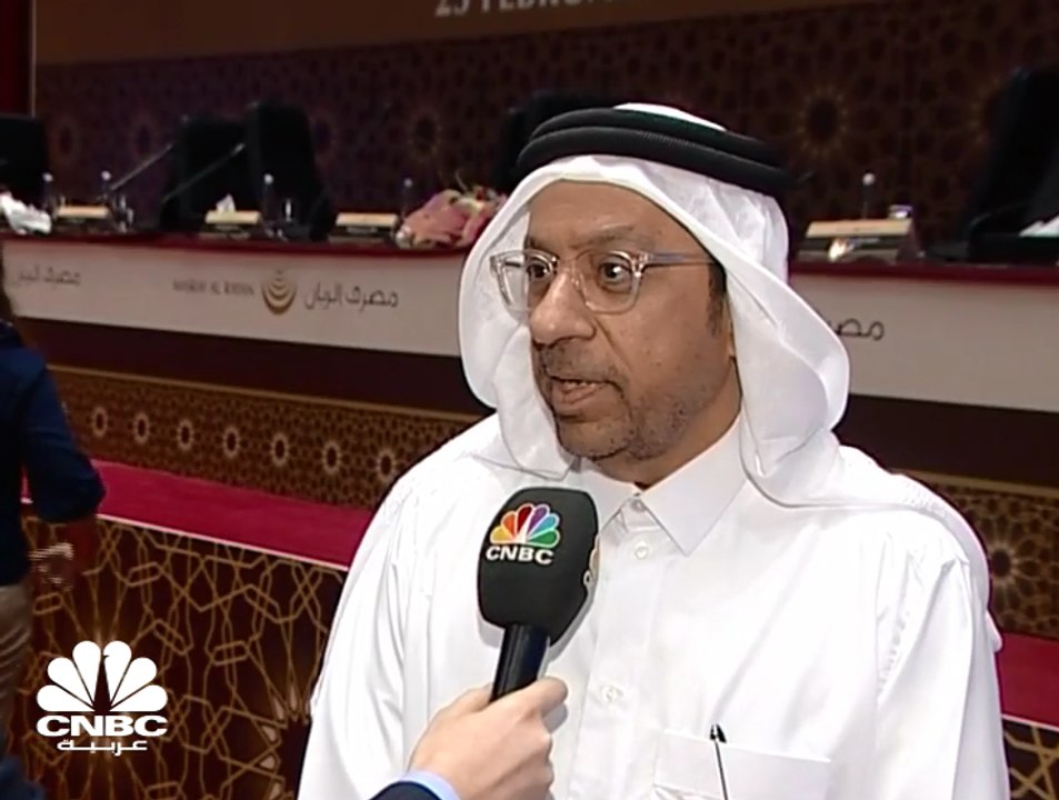 رئيس مجلس إدارة مصرف الريان القطري لـ CNBC عربية: الكفاية المالية تصل لأكثر من 19% وفقاً لبازل 3