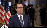 وزير الخزانة الأميركي لـ CNBC: اتفاق التجارة بين الولايات المتحدة والصين اكتمل بنسبة 90%