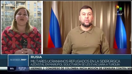 Militares ucranianos refugiados en la siderúrgica Azovstal solicitaron ser evacuadas a Turquía