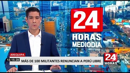 Renuncian más de 100 militantes de Perú Libre: “No más tontos útiles”