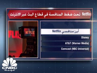 Netflix تحت ضغط المنافسة في قطاع البث عبر الانترنت