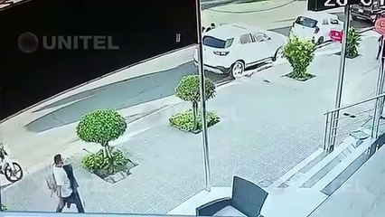 Así se registró el atraco en la zona norte de Cochabamba