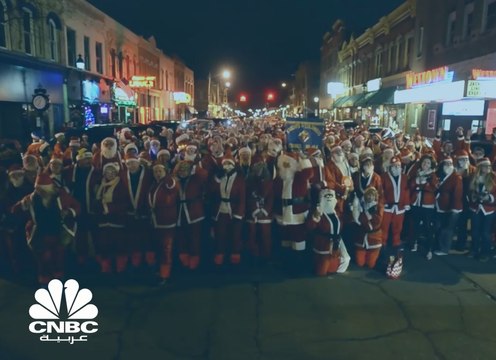 سانتا كلوز قد يجني ما متوسطه 75 دولاراً في الساعة الواحدة خلال أعياد الميلاد!