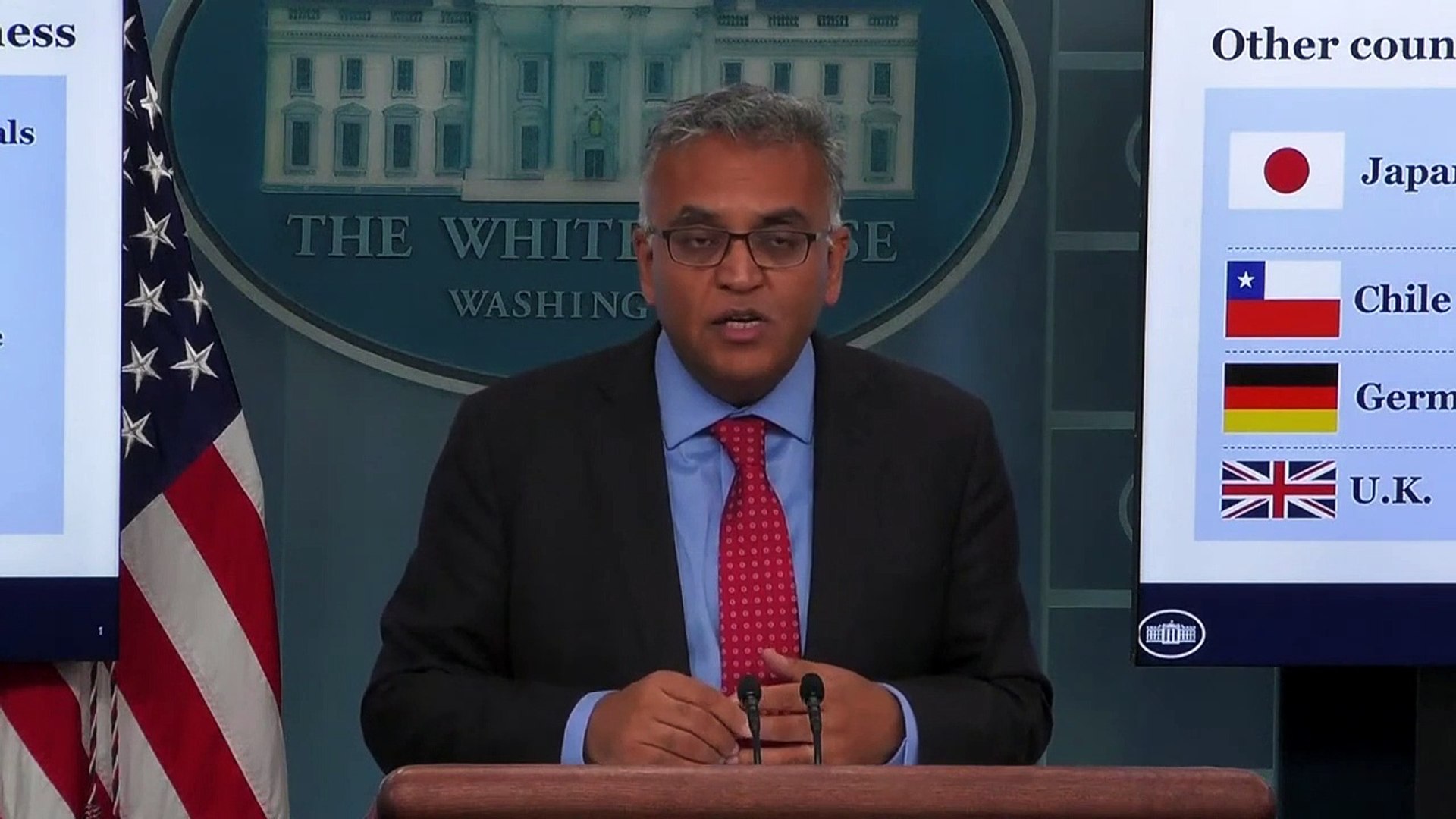 ⁣LIVE- White House briefing with Jen Psaki, Dr. Ashish Jha